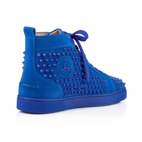 louis vuitton sneakers spikes|blue louboutin sneakers spikes.